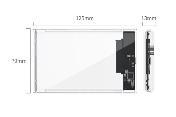 Case Hd Externo 2.5 Notebook Usb 3.0